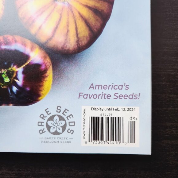 The Whole Seed Catalog 2024 Book Magazine Coffee Table Decor Baker Creek Heirloo - Picture 3 of 14